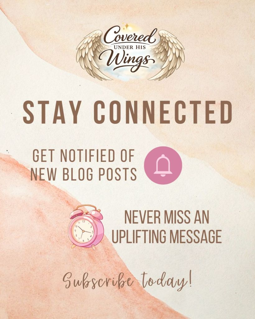 stay connected and subscribe to be added to the email list! Never miss a post.